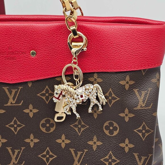 Authentic Louis Vuitton Lock & Key with unbranded Bagcharm, Keycharm, Keychain - Picture 8 of 9